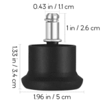 Durable Base with Stopper Bush for Office Chairs Premium Regal 50mm Caster Wheel for Rolling Chairs Durable 50mm Grey Caster Wheel for Rolling Chairs Comfortable PU  Feda 76,102 Armrest for Rolling and gaming Chairs Durable 102BT 13 inches Armrest for Wheelchairs and Office Chairs Ergonomic Handle with PP Pad for Office Chairs Adjustable T-Type Handle for Office Chairs High-Quality Class 3 Gas Lift Cylinder for Office and  gaming Chairs Comfortable PP hard plastic armrest Pad for Office Chairs Ergonomic Handle with Armrest (Doom) for Office Chairs Durable Heavy-Duty Nylon Stopper Bush for Office Chairs Reliable Pushback Mechanism for Office Chairs  Sturdy Office Chair metal steel alpha powder coated black   Base with Black Wheels for Rolling Chairs