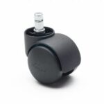 Regal Smooth Rolling 50mm Caster black Wheel for Office and Desk Chairs