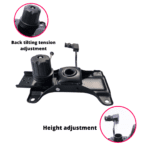 Reliable Pushback Mechanism for Office Chairs