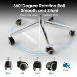 Durable 50mm Grey Caster Wheel for Rolling Chairs