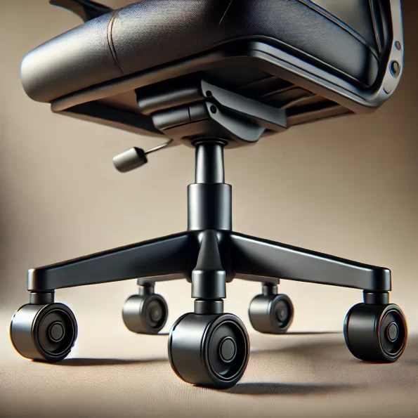 Office chair parts and accessories Office chair parts and accessories. Contains T type metal adjustable handle with armrest, Caster wheel 50mm, Metal alpha office chair base, Nylon stopper bush, desk chair, Rolling chair, Executive chair, Computer chair, Rotating chair, Office chair tilt pushback synchro single lock multi-lock mechanism, hydraulic gas lift class 3 class 4 120mm pp pu arm rest